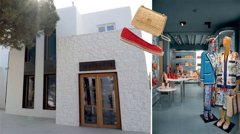 gucci in mykonos|mykonos shopping.